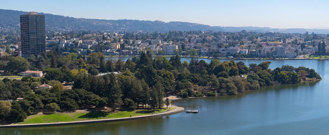 Our view of Lake Merritt in Oakland